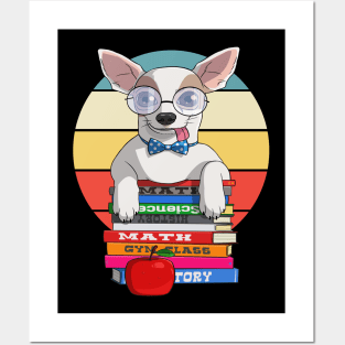 Chihuahua Back to School Teacher's Pet Posters and Art